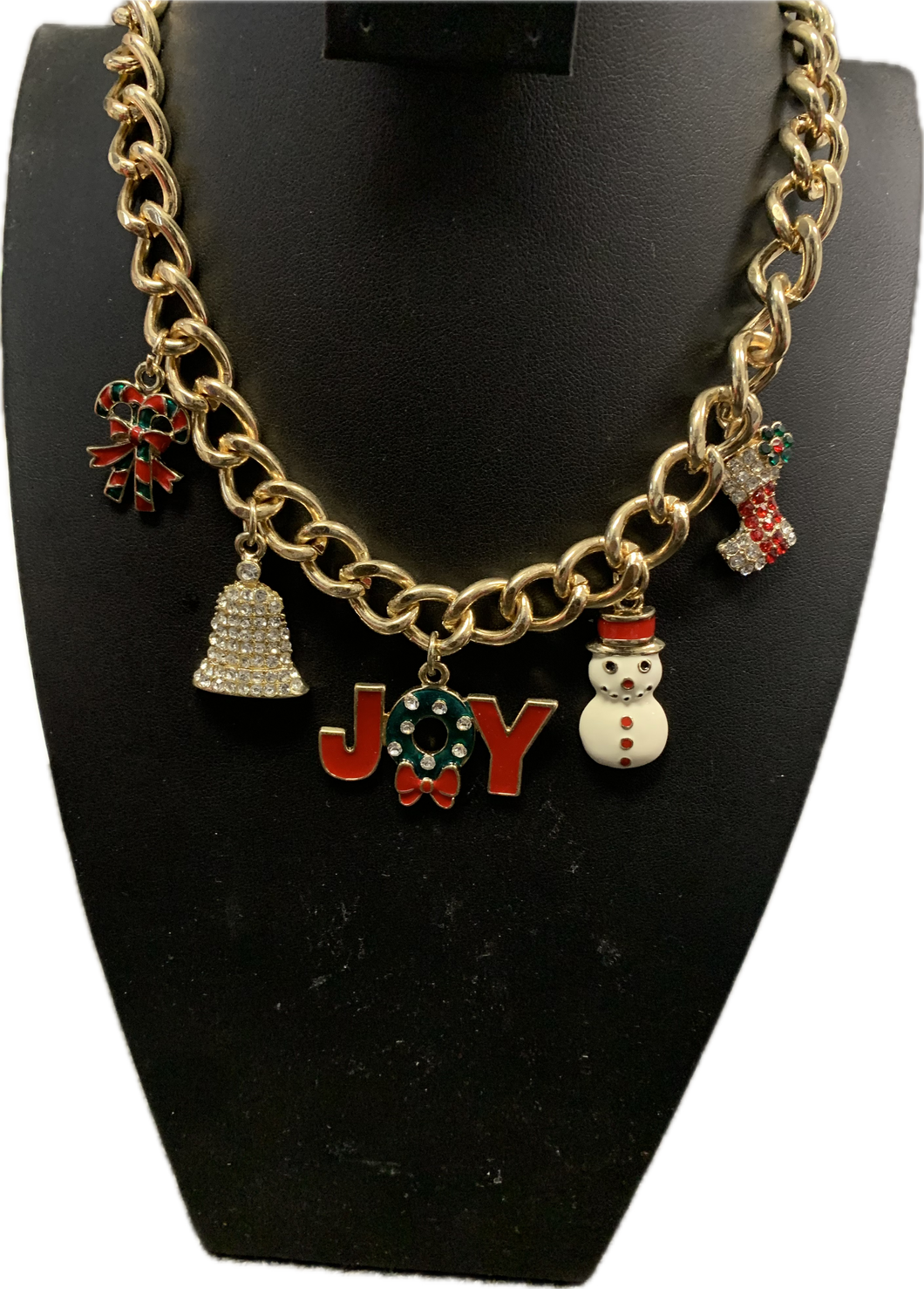 JOY CHRISTMAS NECKLACE